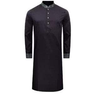 Premium black panjabi