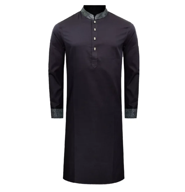 Premium black panjabi