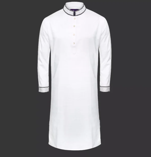 Premium white panjabi